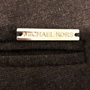 Michael Kors Knit Dark Gray Dress Pant